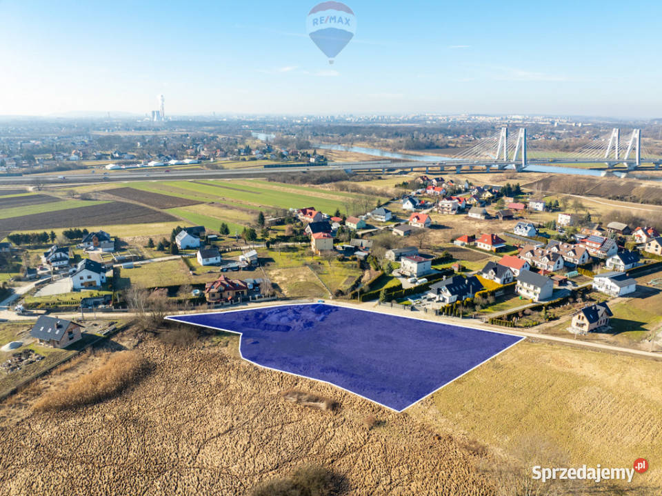 Działka w Krakowie 4700m2 Bugaj 68m Kraków