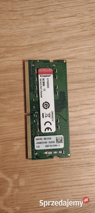 Pamięci RAM DDR4 8GB 2666MHz Kingston Samsung