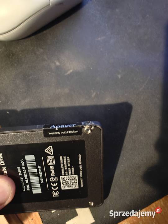 Dysk SSD Apacer 256gb do laptopa