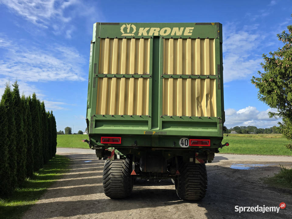 Przyczepa samozbierająca KRONE ZX 450 GD oś nieuszkodzony Kuków