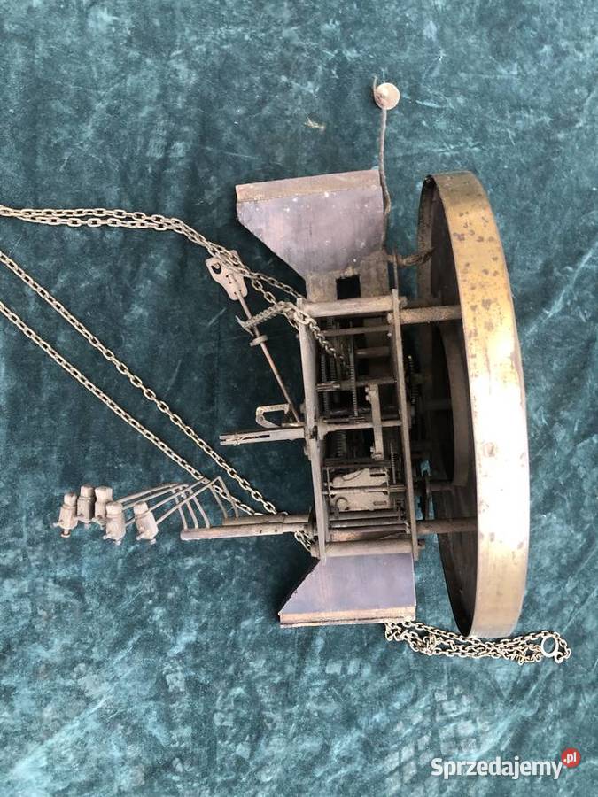 Zabytkowy zegar Becker Łowicz