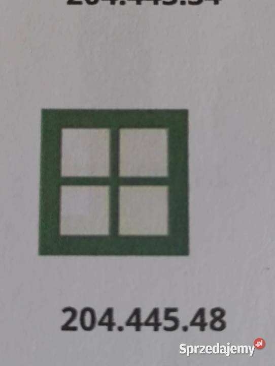 Bodbyn ciemnozielony Ikea 40 x 40 Mława