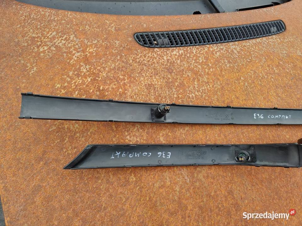 Bmw e36 compakt pdc listwy zderzaka tylnego Aleksandrów Łódzki