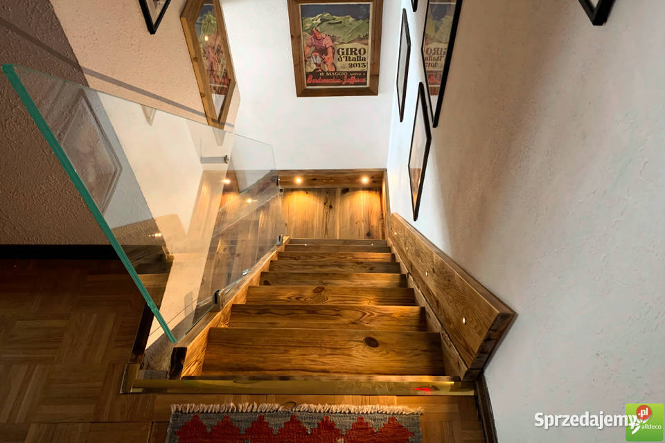 tare drewno schody ze starego drewna balustrady Warszawa