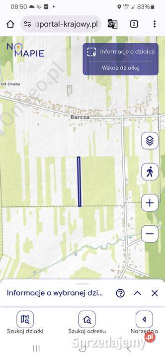 Działka rolna Barcza gm Masłów 6700m2 6700m2 Sprzedaż