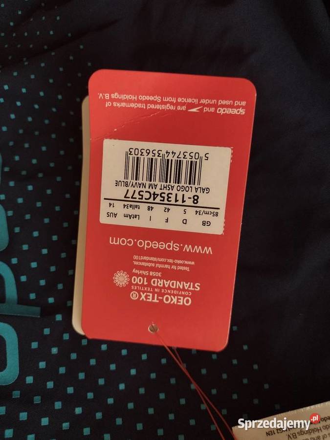 XS SpeedoGranatowe szorty plażowe spodenki NOWE Kraków