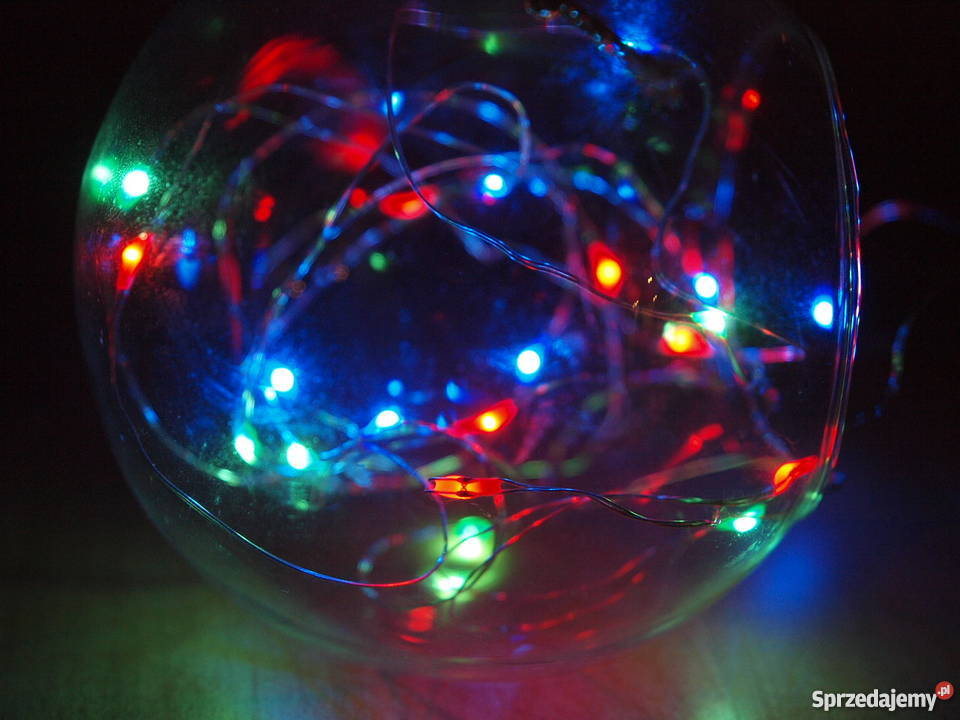 Lampki mini ledowe sznur led choinka stroik na mazowieckie Serock