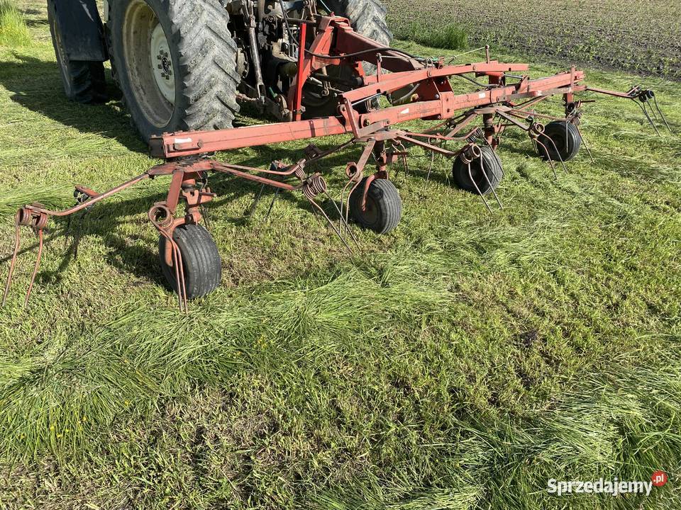 Przetrząsacz przetrząsarka karuzelowa Fella Trawy, słoma Jabłonowo Pomorskie