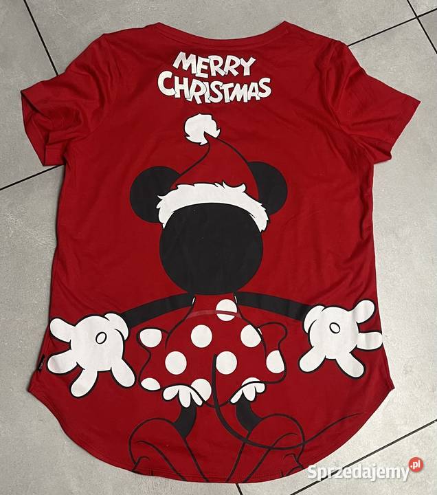 Koszulka tshirt damski 42 czerwony Lubin