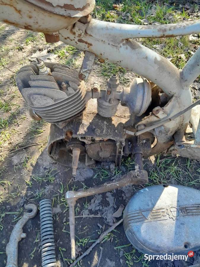 Romet komar sztywniak rama części Świerzawa