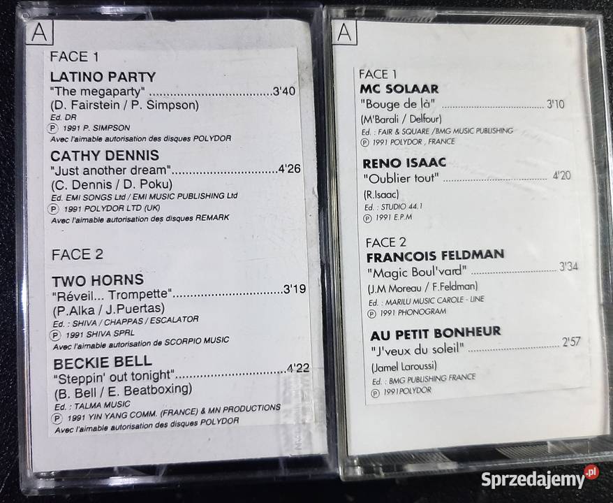 Kolekcjonerskie kasety TDK z Genesis Gdynia