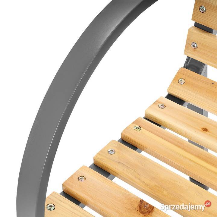 Ławka ogrodowa 120 z oparciem parkowa drewniana