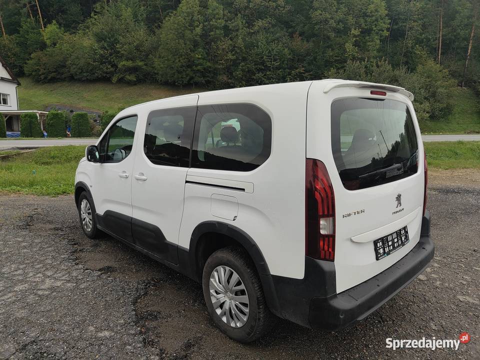 Peugeot Rifter LONG 2021r 15 130 7os 1499cm3 małopolskie Wielka Wieś