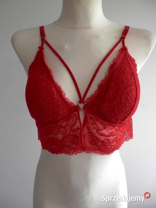 Biustonosz Braletka Trójkątne Miseczki Łomża