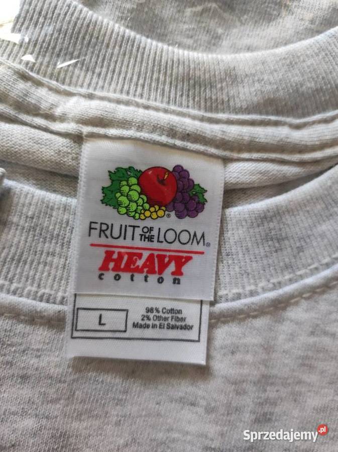 nowa męska koszulka fruit of the loom z krótkim świętokrzyskie