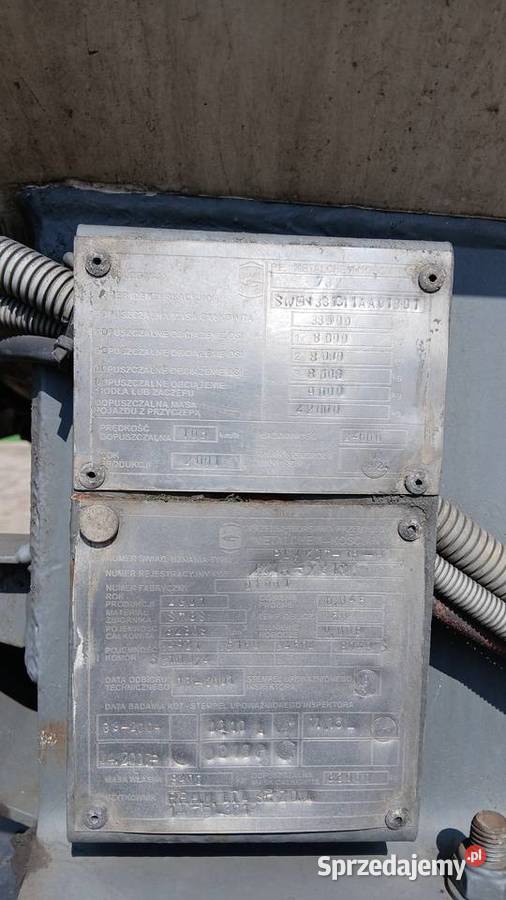 Naczepa cysterna Metalchem Kościan N33 Dobre Miasto