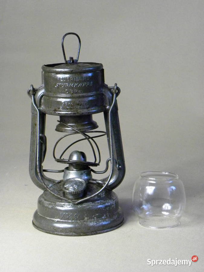 Niemiecka lampa naftowa Feuerhand 176 STk DBPa Legnica