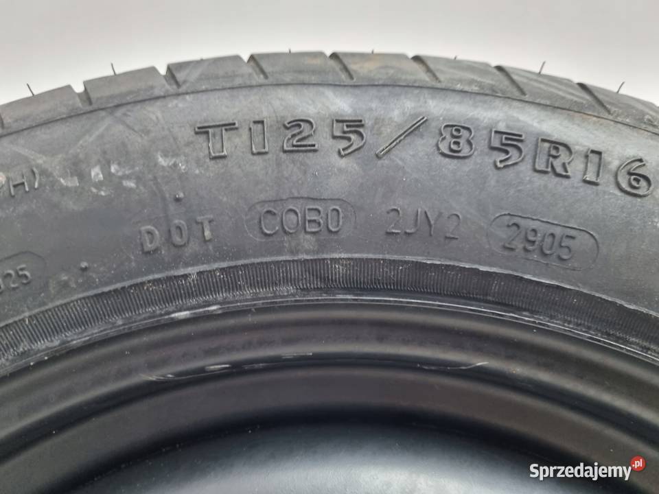 KOŁO DOJAZDOWE Ford C Focus Mk2 II 12585 R16 lubelskie Chełm sprzedam