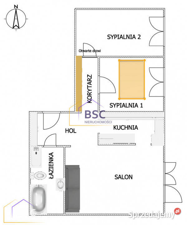 Ogłoszenie mieszkanie Pionki Kozienicka 5713m2 3