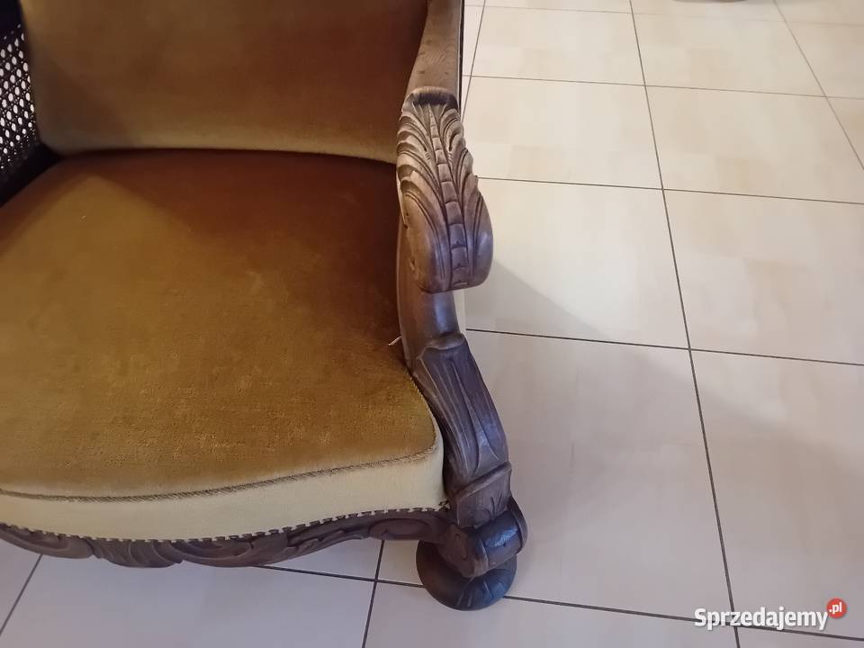 Antyczny fotel w stylu Cheppendele Szczecin