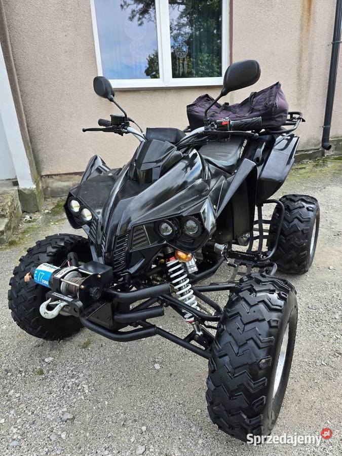 Quad Egl Rush 250cc Duża rama 41r Zarejestrowany czterosuwowy EGL Eglmotor Kruszwica