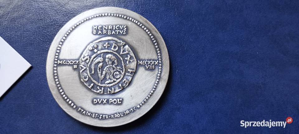 Stare monety Medal Henryk I Brodaty seria Lesko sprzedam