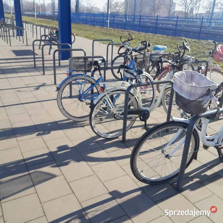 Stojak na rowery barierka poręcz 10 Słupki Kościan