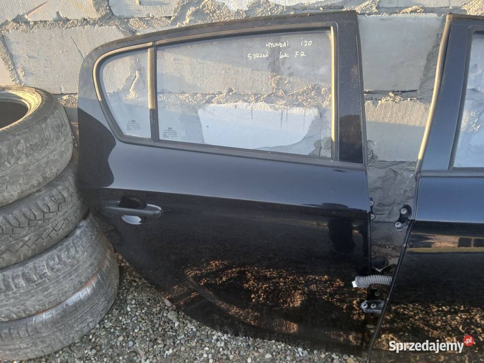 Drzwi prawy tył tylne Hyundai i20 I 5D HB lak FR Drzwi Radłów
