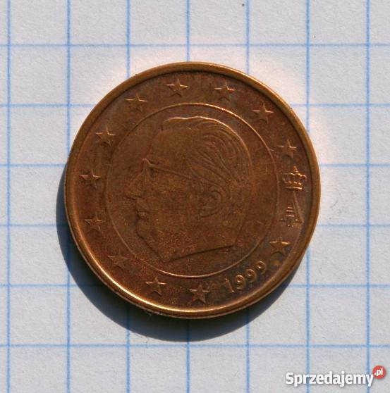 5 CENTÓW 5 EURO CENT 1999 BELGIA lubelskie Piszczac