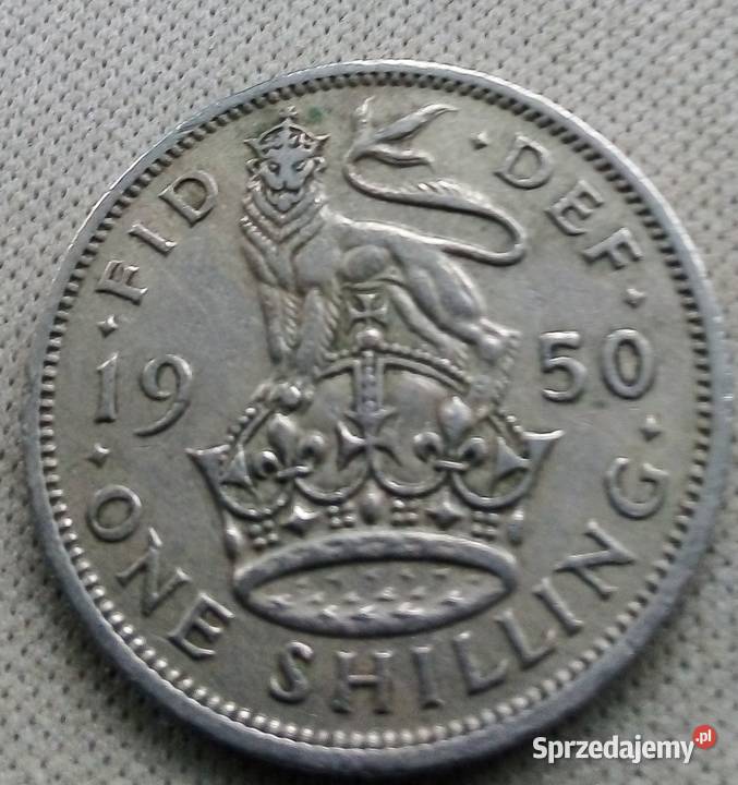 WIELKA BRYTANIAONE SHILLING1950 r 2 sprzedam