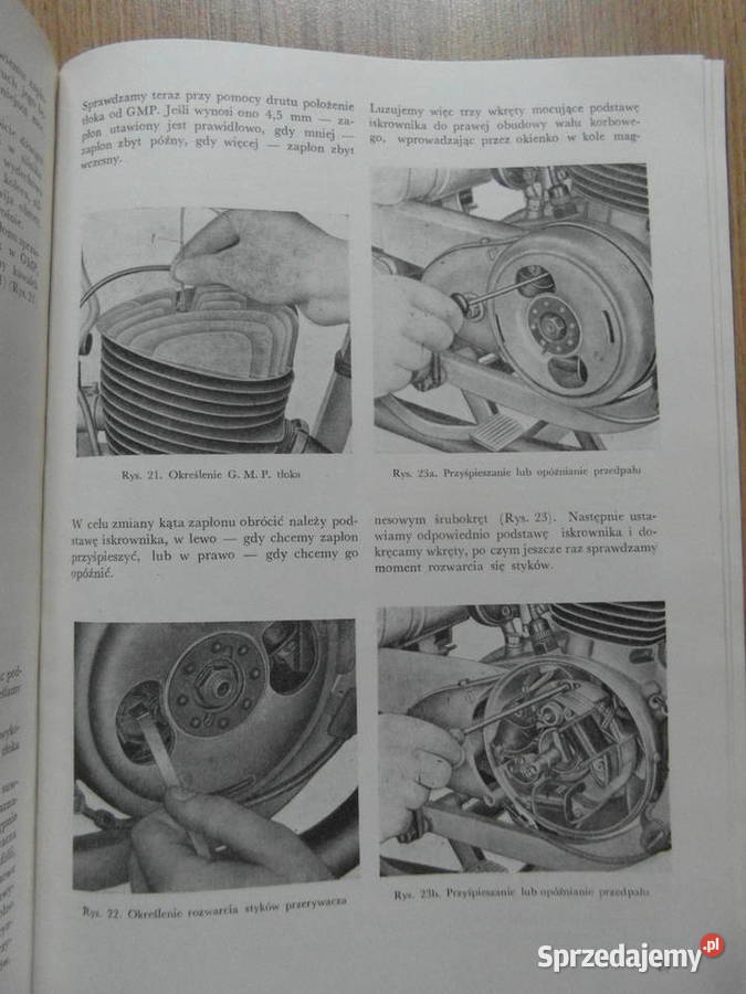 wfm 125 wfm M06 instrukcja napraw książka napraw Rok produkcji 1957 Poznań