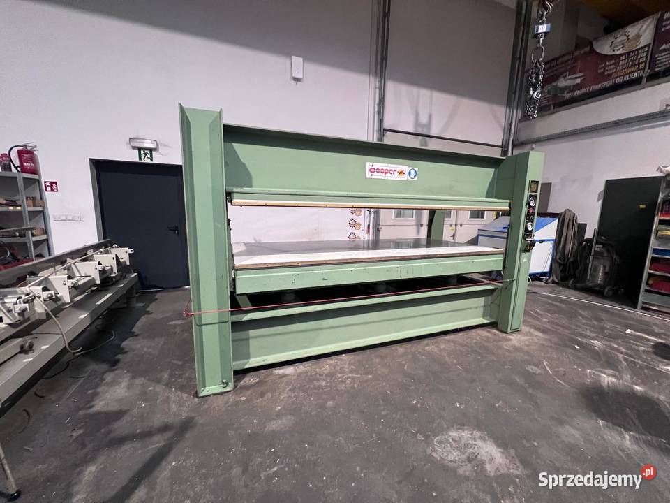 Prasa półkowa do fornirowania Cooper 30001300 Juszczyn