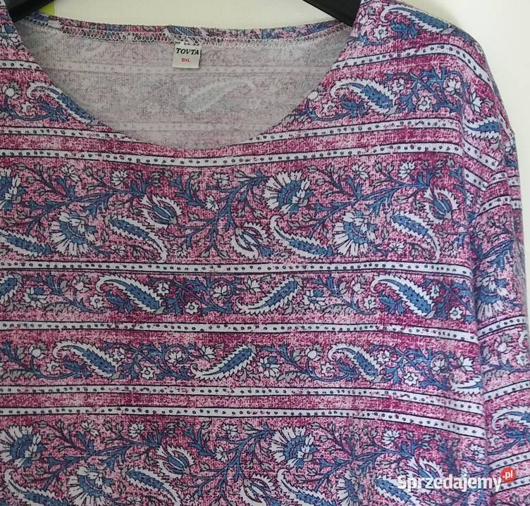 XXL54 Bluzka z delikatnej dzianiny lekki śląskie