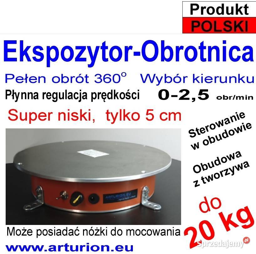 EKSPOZYTOR Obrotnica napęd do szopki figurki mazowieckie Warszawa