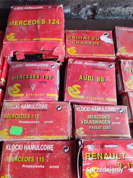Klocki hamulcowe firmy Steinhof Dulcza Wielka