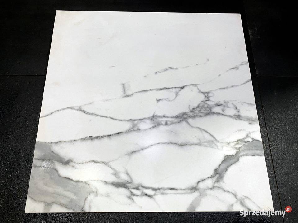 GRES CALACATTA WHITE 60X60 BIAŁY MARMUR Łask
