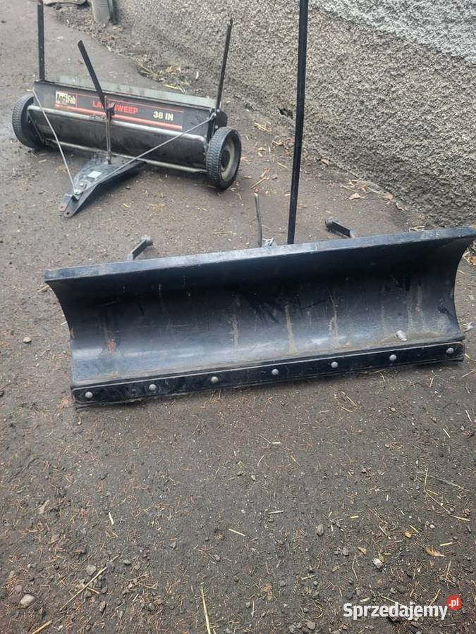 Pług zamiatarką przyczepka do kosiarki quada Zamiatarki śląskie sprzedam