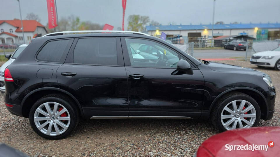 Volkswagen Touareg 4x4 ledy automat bixenon podgrzewane fotele Lębork