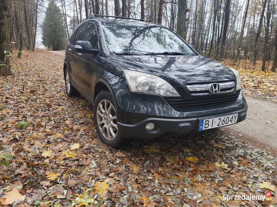 Honda CRV 22 Executive 2009 nieuszkodzony Białystok
