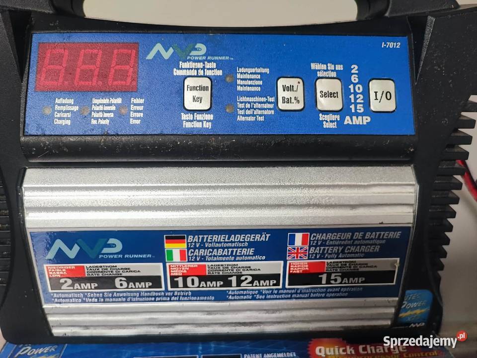 Automatyczny prostownik do akumulatorów 12V NVP Prostowniki i kable rozruchowe Leżajsk