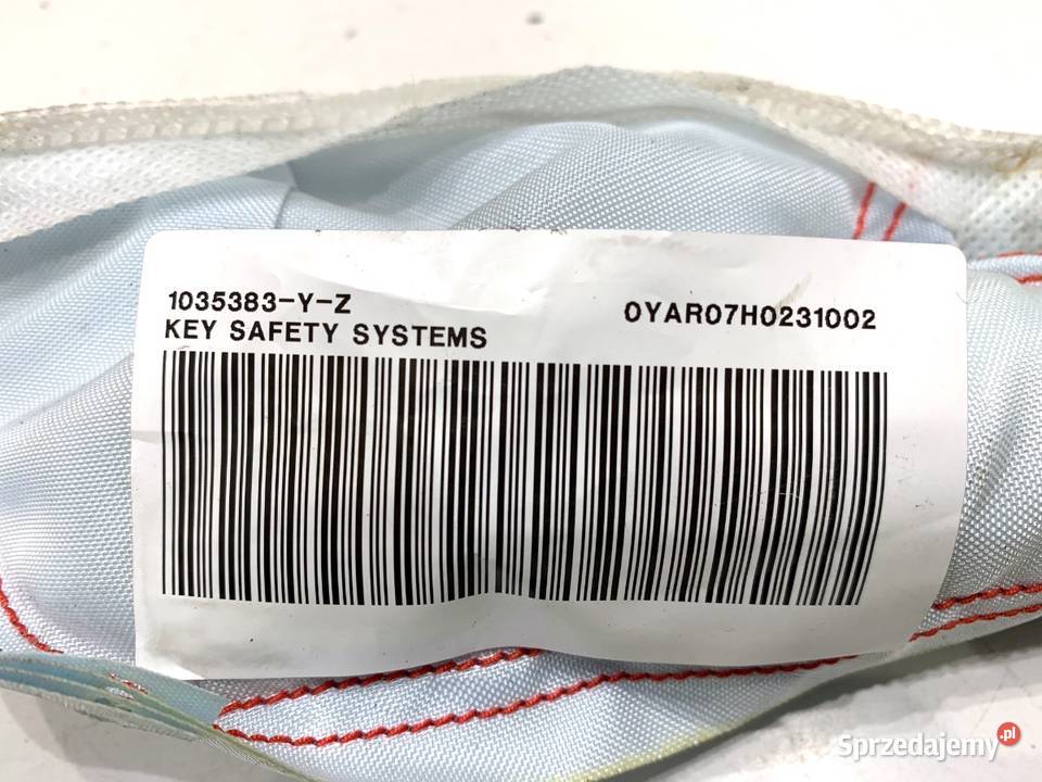 KURTYNA POWIETRZNA PRAWY SKODA FABIA III