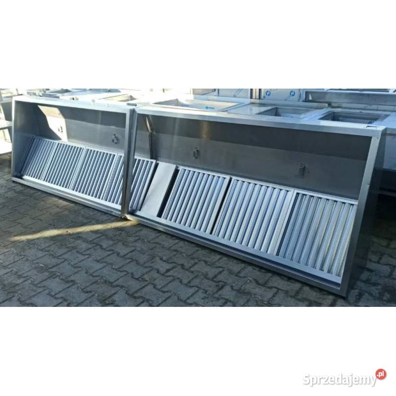 Okap Gastro z Filtrami 2 Częściowy 3809545 Ostrów Wielkopolski sprzedam