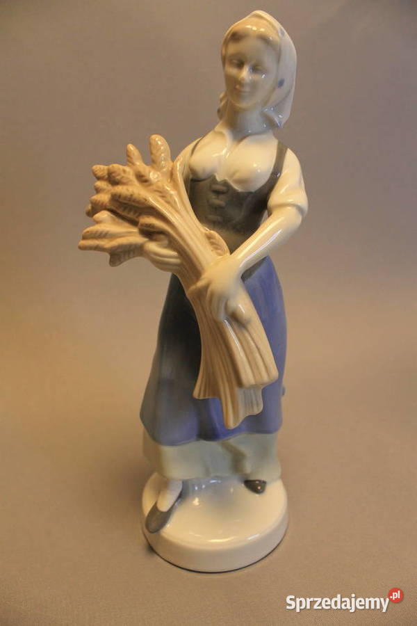 Lippelsdorf Porcelanowa figura Kobieta ze śląskie Zabrze