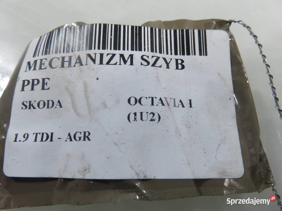 PODNOŚNIK SZYBY PRAWY PRZEDNI SKODA OCTAVIA I