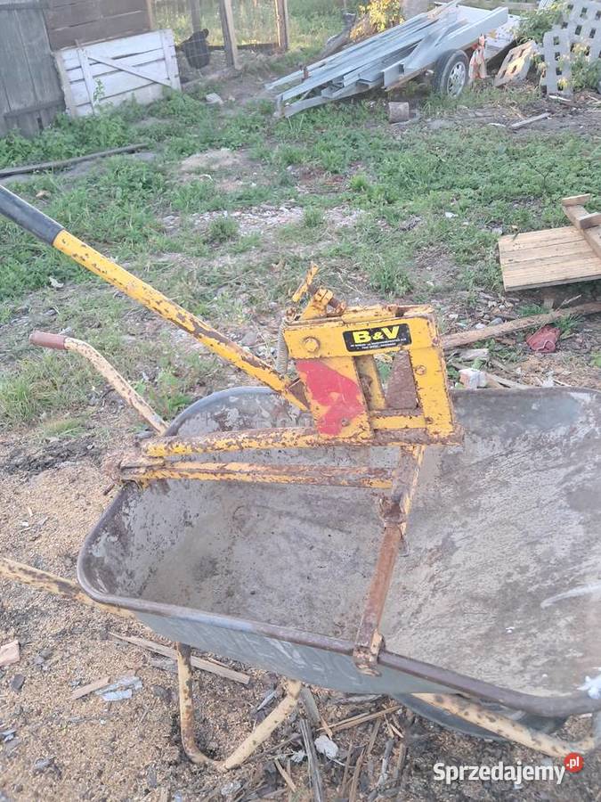 Gilotyna do cięcia cegły Chojnice