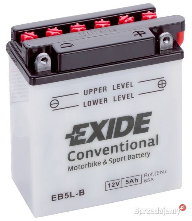 Akumulator motocyklowy EXIDE 12V5Ah YB5LB Pruszków