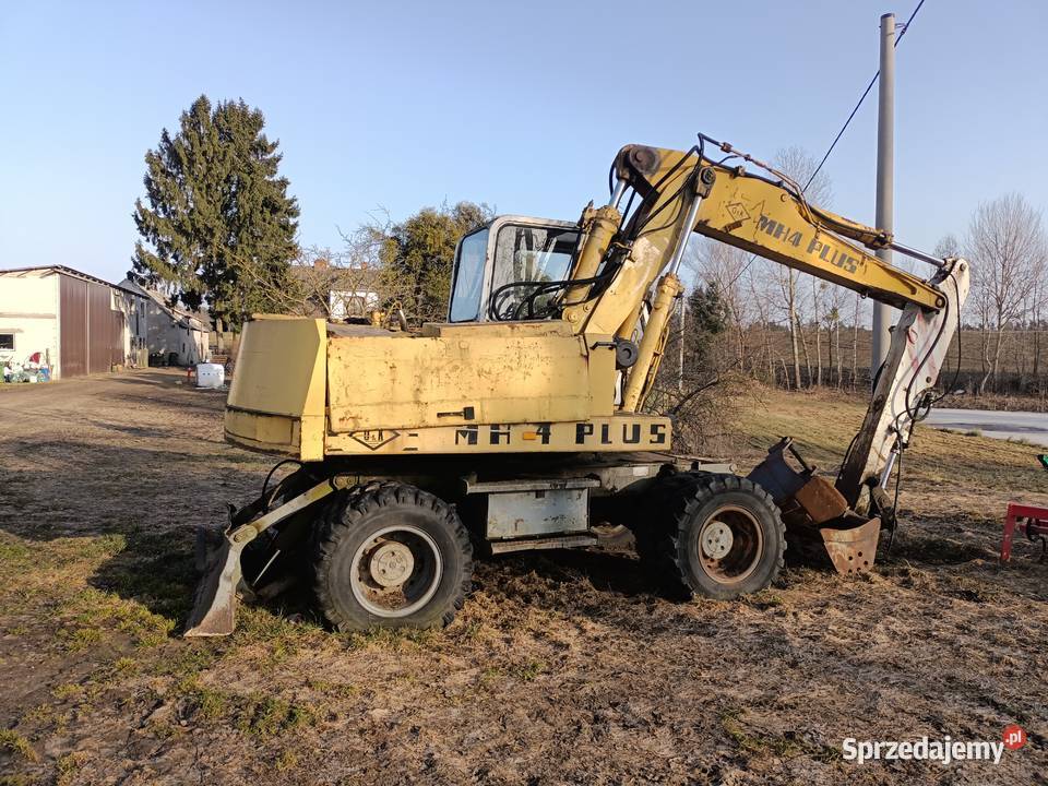 Koparka kołowa OK MH4 PLUS na części Koparki Nowe Miasto Lubawskie