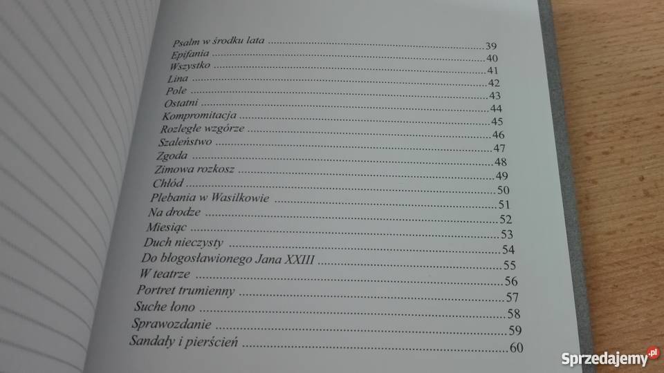 Sandały i pierścień Jan Sochoń Biblioteka Toposu Gdańsk