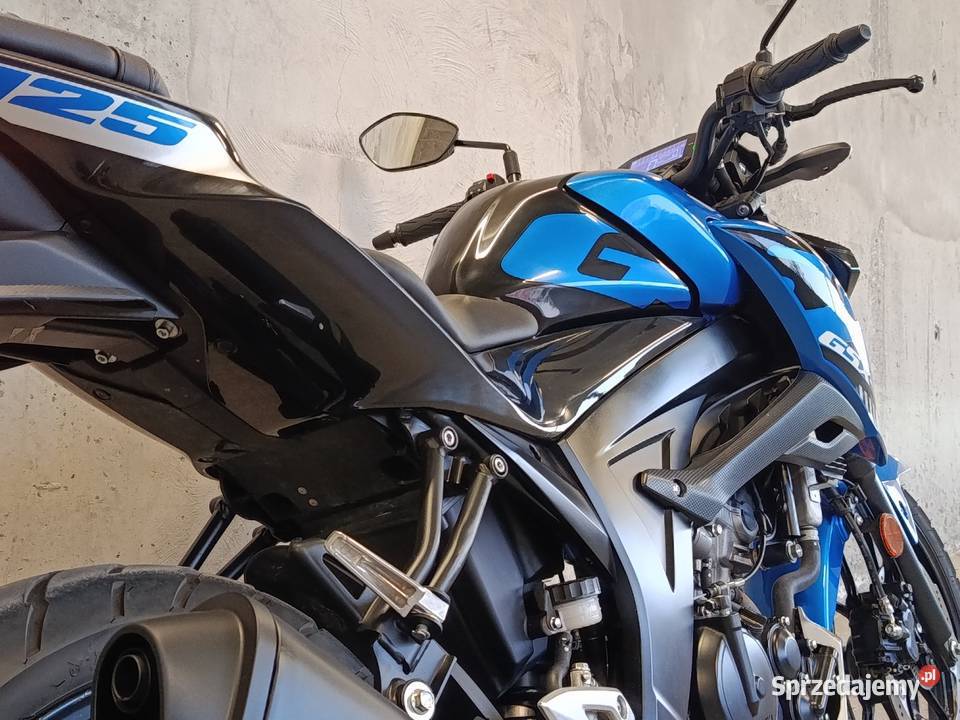 Suzuki GSXS 125 2023r Super stan TRANSPORT pod 14892km łódzkie Łódź