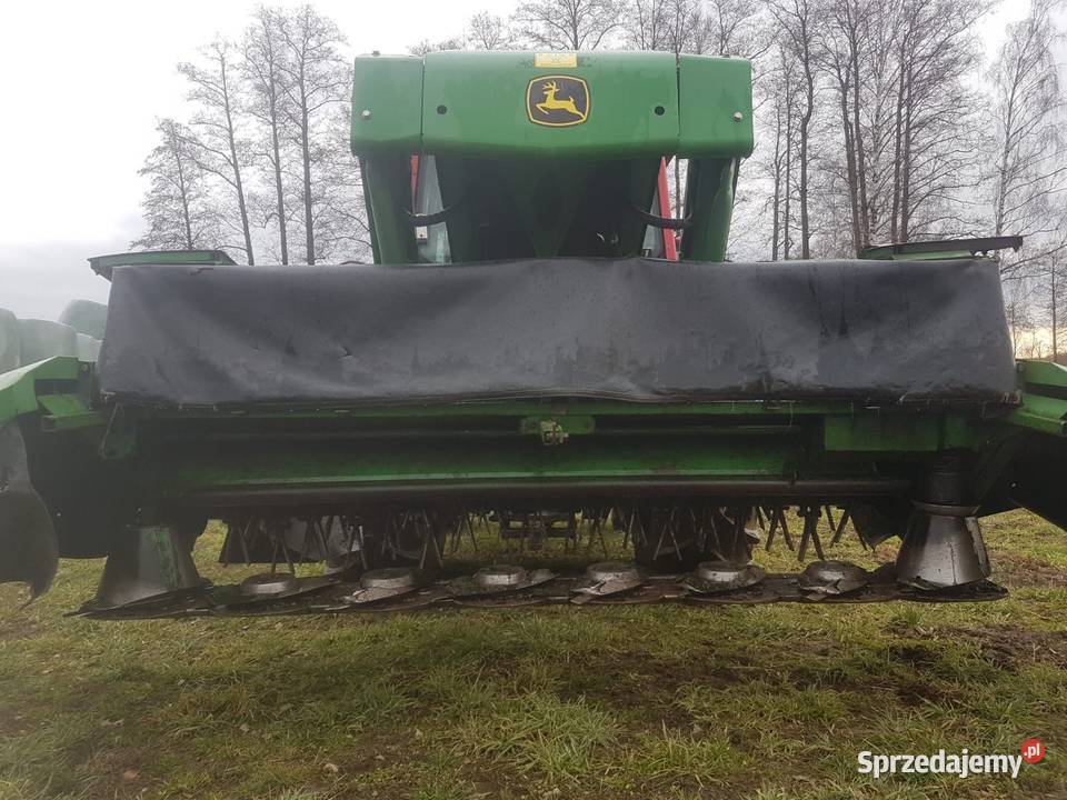 Kosiarka dyskowa z kondycjonerem czołową 3m John nieuszkodzony Grodzisk sprzedam